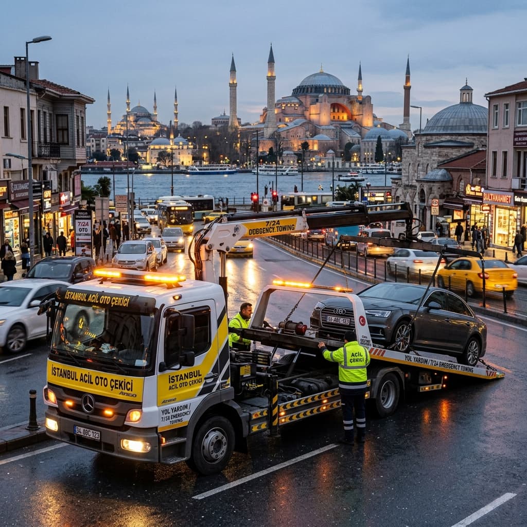 Acil Oto Çekici - Turan Oto Kurtarma İstanbul Avrupa Yakası